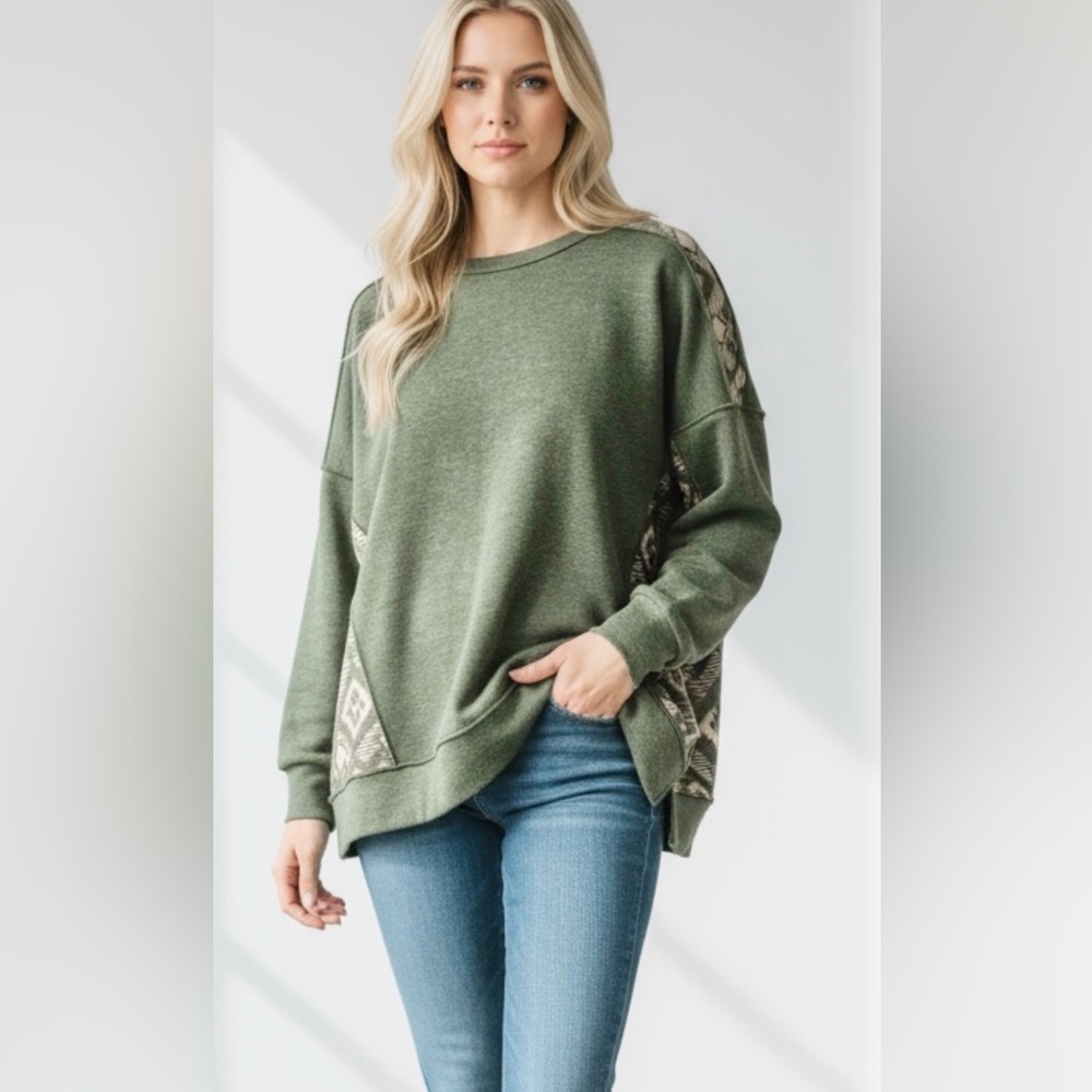 Green Sweater - image 2